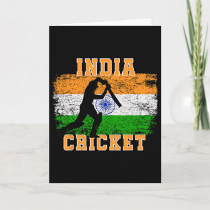 Indien Cricket Supportrar Indiens Cricket Fans Ind Kort