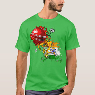 Indien Cricket T Shirt