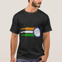Indien Cricket Team Tshirt Indian Cricket Fläkt Fl