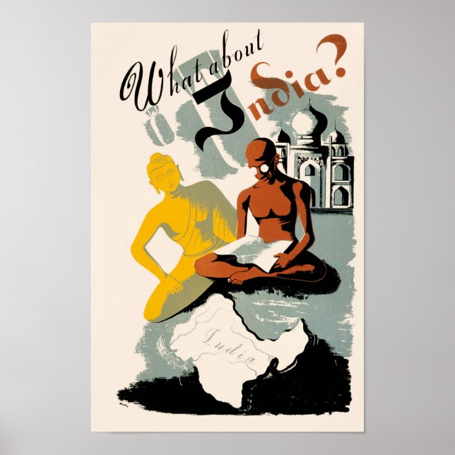 Indien då? poster (Framsidan)