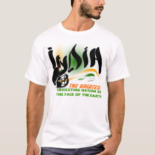 Indien den mest underbara syrsanationen på tee shirt