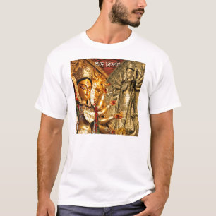 INDIEN DURGA T-TRÖJA TRÖJA
