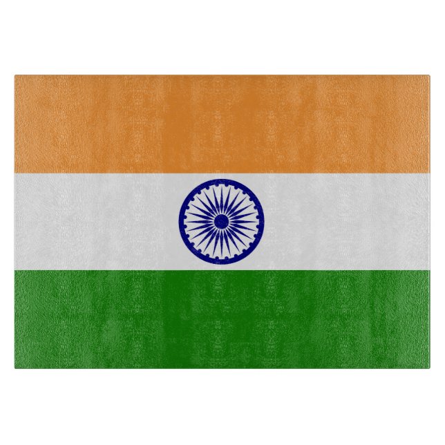 Indien-flagga (Framsidan)