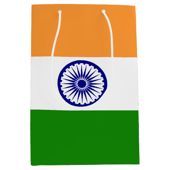 Indien-flagga (Framsidan)