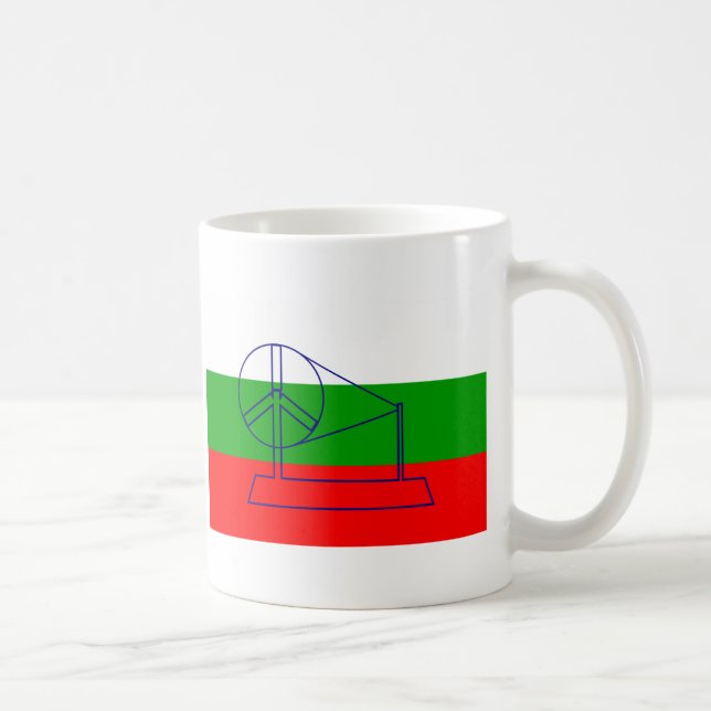 Indien flagga (1921) kaffemugg (Höger)