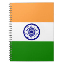 Indien-flagga Anteckningsbok
