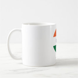 Indien Flagga Coffee Kopp