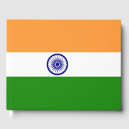 Indien-flagga Gästböcker