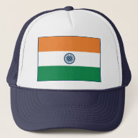Indien Flagga Hat