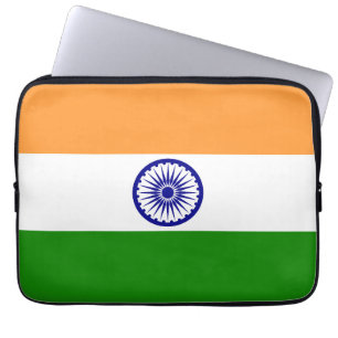 Indien-flagga Laptop Fodral