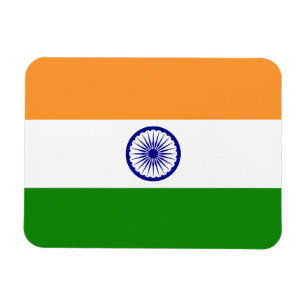 Indien flagga magnet