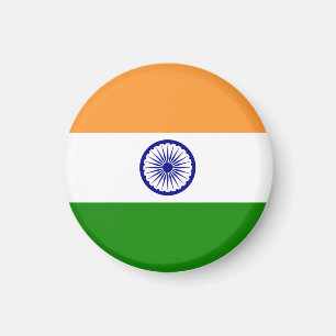 Indien-flagga Magnet