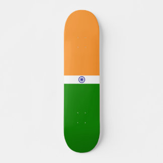Indien-flagga Mini Skateboard Bräda 18,5 Cm