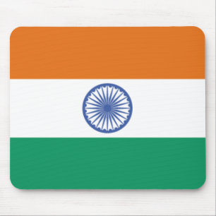 Indien Flagga Mousepad Musmatta