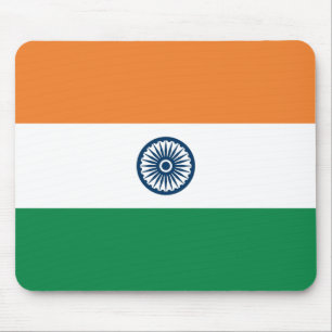 Indien Flagga Mousepad Musmatta