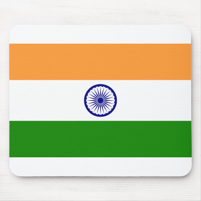 Indien-Flagga Musmatta (Framsidan)