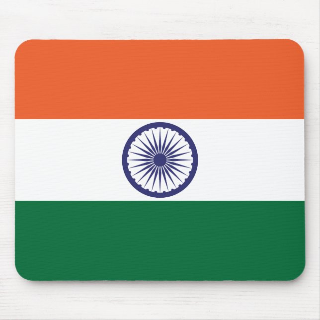 Indien-Flagga Musmatta (Framsidan)