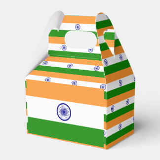 Indien-Flagga Presentaskar