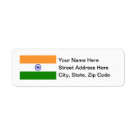 Indien-Flagga