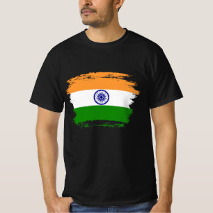 Indien-flagga T Shirt