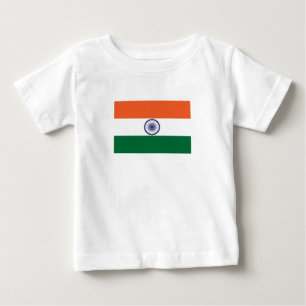 Indien-Flagga T Shirt