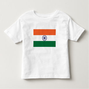 Indien-Flagga T Shirt