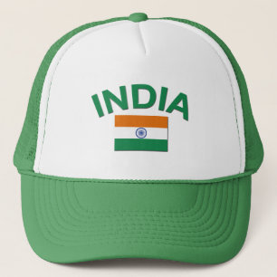 Indien flagga truckerkeps