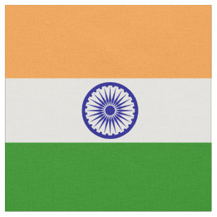 Indien-flagga Tyg