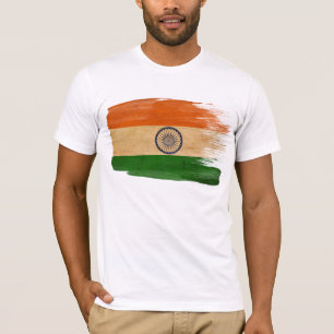 Indien flaggaT-tröja T Shirt