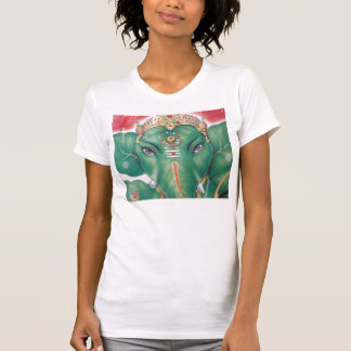 Indien-gud-ganeshagreen Tee Shirt