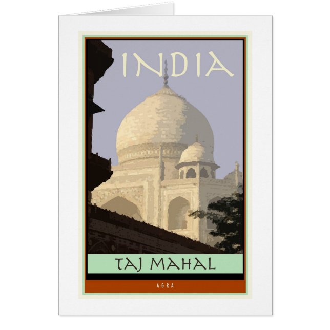 Indien Hälsningskort (Framsidan)