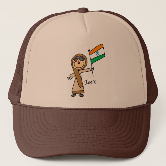 Indien Hatt Truckerkeps (Framsida)
