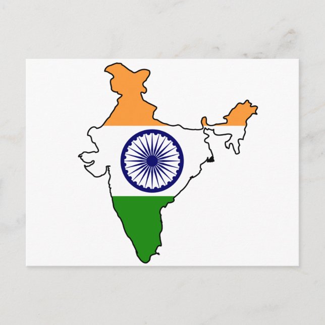 Indien IN Vykort (Framsida)