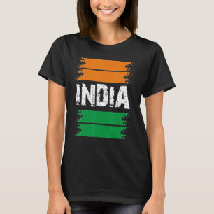 Indien Independence day den 15 augusti 1947 Indisk T Shirt