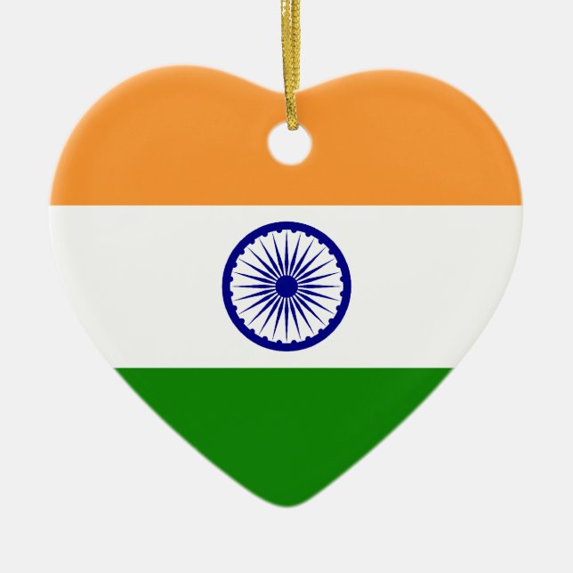 Indien Indien Julgransprydnad Keramik (Framsidan)