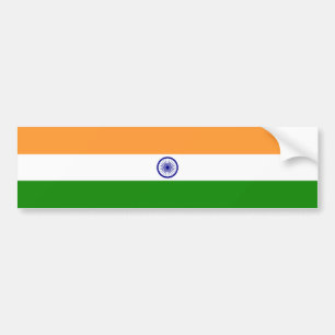 Indien - indisk medborgareflagga bildekal