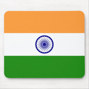 Indien (indiska) Flagga Musmatta