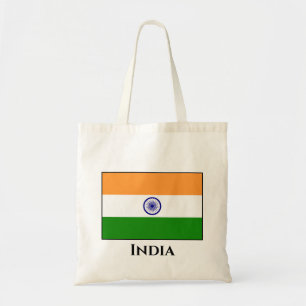 Indien (Indiska Flagga) Tygkasse