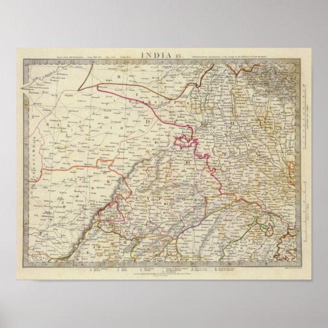 Indien IX Poster (Framsidan)