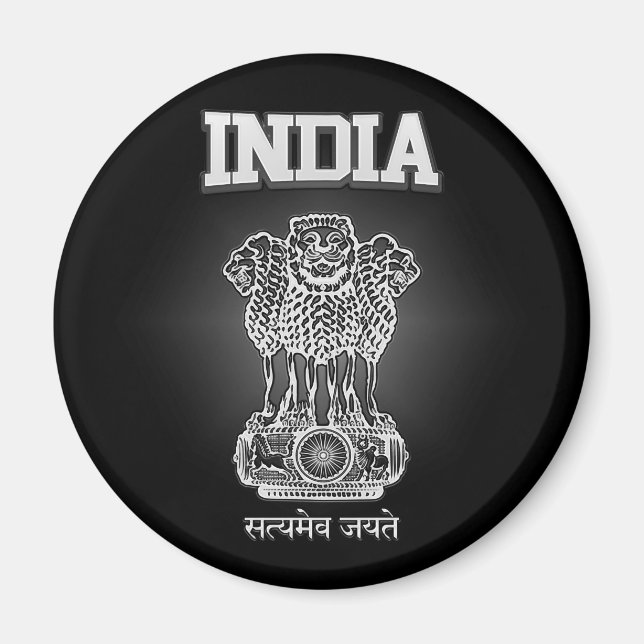 Indien Jackar Arm Magnet (Framsidan)