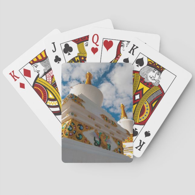 Indien, Jammu & Kashmir, Ladakh, Leh Spel Kort (Baksidan)