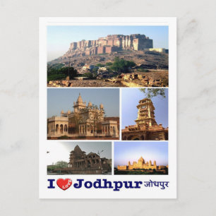 Indien - Jodhpur - I Kärlek - Vykort