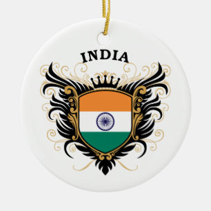 Indien Julgransprydnad Keramik