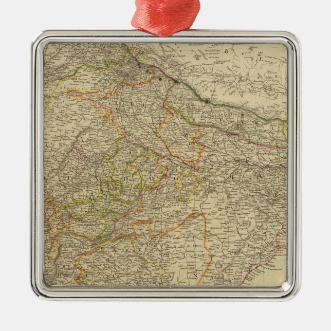 Indien Julgransprydnad Metall (Framsidan)