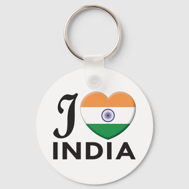 Indien Kärlek Nyckelring (Framsida)