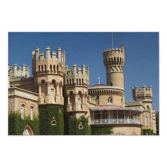 INDIEN, Karnataka, Bangalore: Bangalore Palace Fototryck (Framsidan)