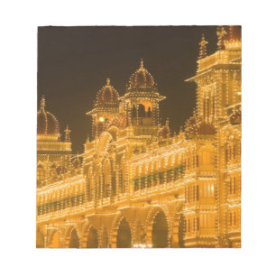 INDIEN, Karnataka, Mysore : Majarajas palats (b. 2 Anteckningsblock
