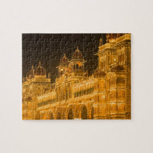 INDIEN, Karnataka, Mysore : Majarajas Palats (b. 2 Pussel