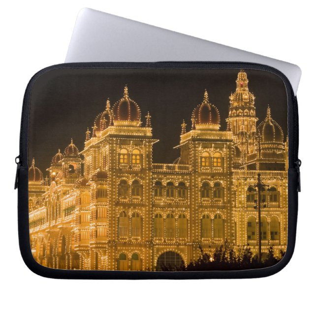 INDIEN, Karnataka, Mysore : Majarajas palats (b. Laptop Sleeve (Framsidan)