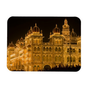 INDIEN, Karnataka, Mysore : Majarajas palats (b. Magnet